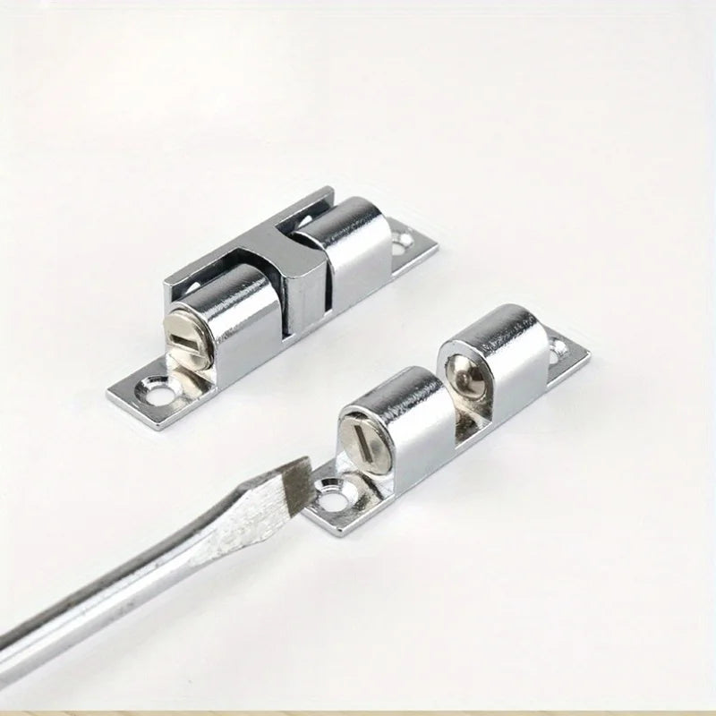 4pcs Door frame bead lock, wardrobe bead lock, industrial equipment door bead lock, card type steel ball positioning buckle Qme