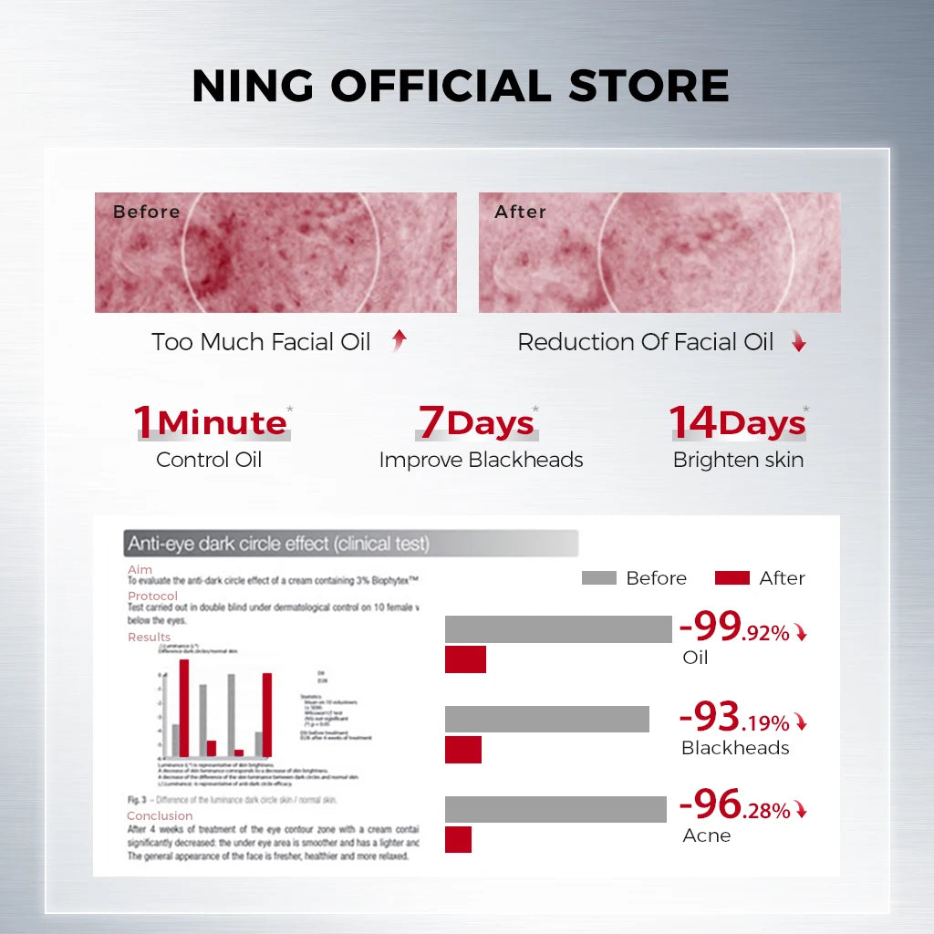 NING Amino Acid Facial Cleanser Gentle Hydrating Deep Cleansing Face Qme