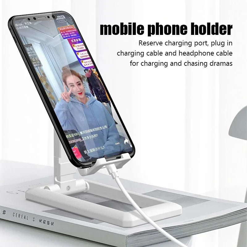 5pcs Portable Mobile Phone Stand Foldable Mobile Phone Stand Scalable Mobile Phone Holder Phone Holder Desktop Bracket Qme