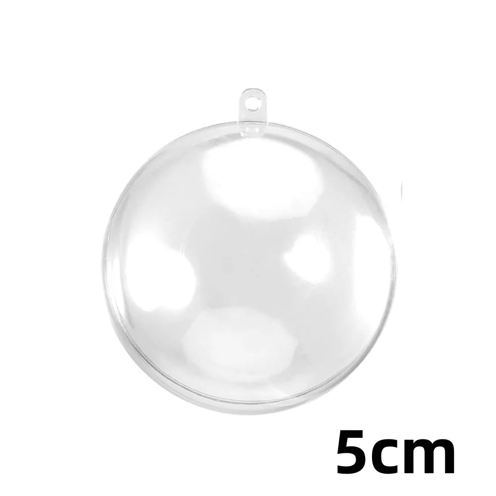 20-5PCS Christmas Filling Decorative Ball Christmas Tree Decoration Filling Pendant Christmas Home Decoration Party Accessories Qme 5cm 5pcs