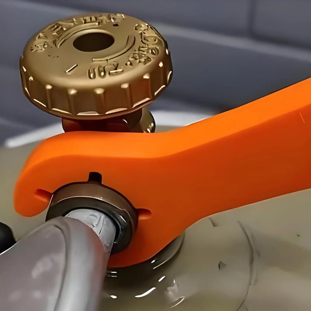 Double headed gas cylinder wrench pressure reducing valve wrench Plumbing Cylinder Spanner for Plumbing Automotive Qme