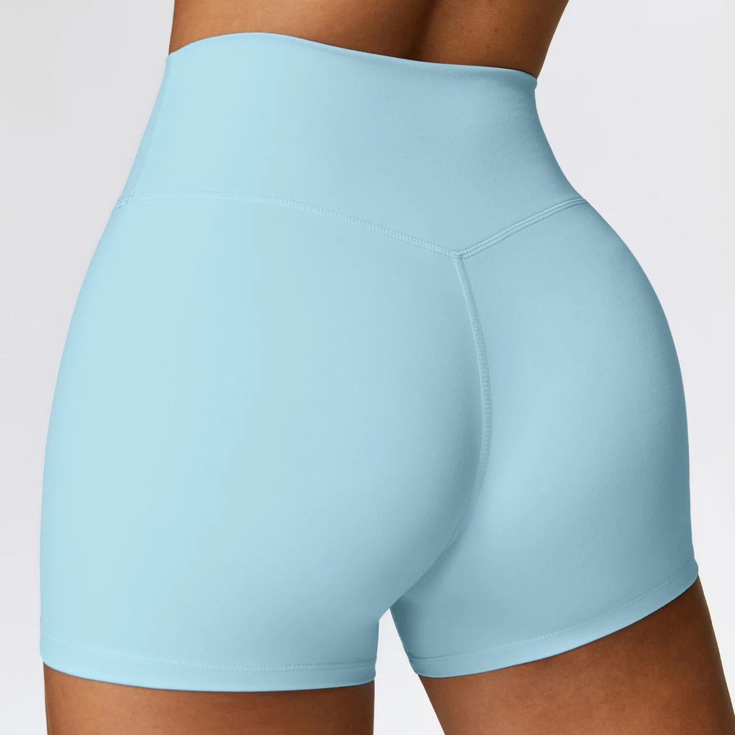 A Women's Summer Shorts Low Waist Seamless Shorts Gym Shorts Yoga Shorts Running Shorts and High Stretch Cycling Training Shorts Qme