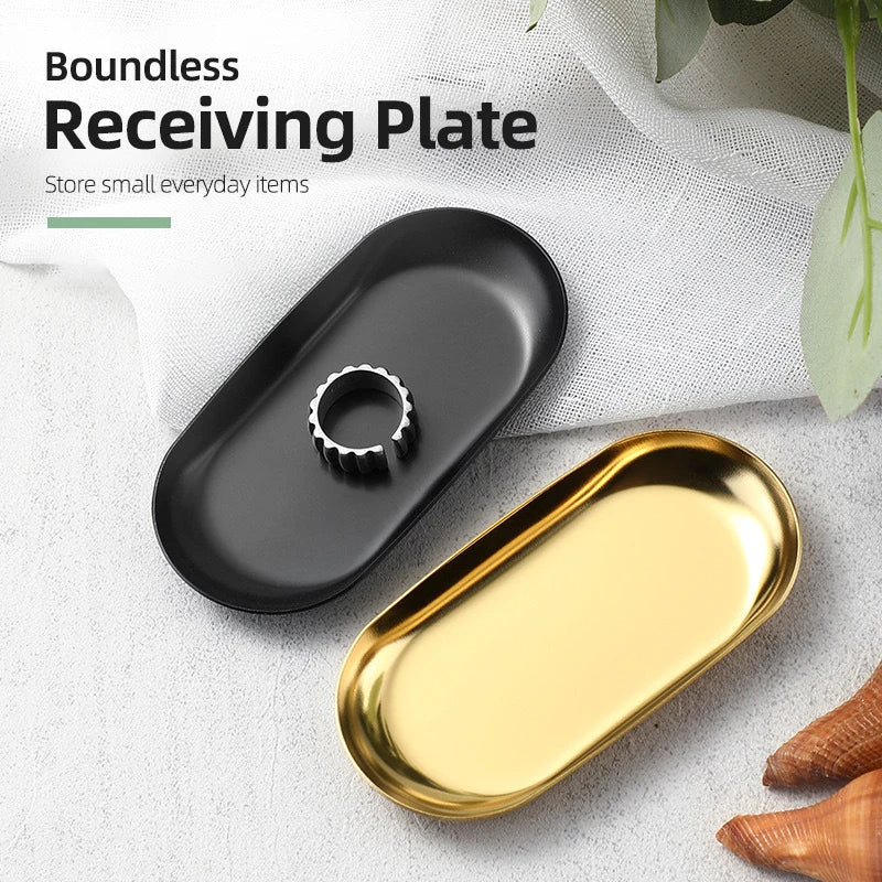 Shape Cosmetics Storage Table Jewelry Tray Multi-functional Home Qme