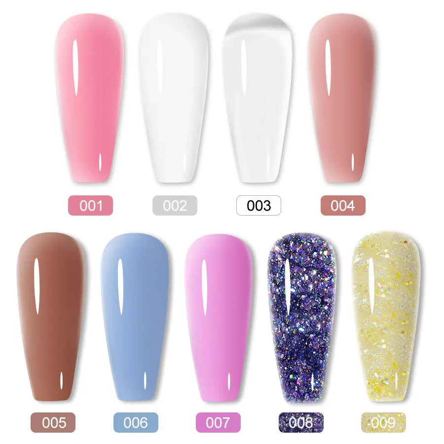 Solid Nail Extension Gel Non Stick Hand Phototherapy UV Quick Qme