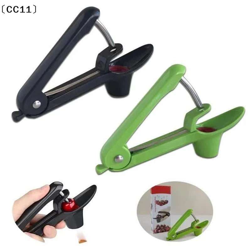 Cherry Pitter Seeder Ergonomic Handle Quick Pit Removal Home Baking Qme