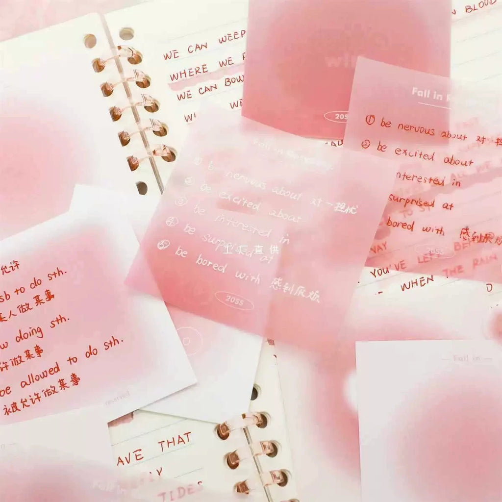 112 Sheets Multifunctional Self-Adhesive Sticky Notes Portable Notepad Easy To Paste Student Office Memo Stationery Supplies Qme