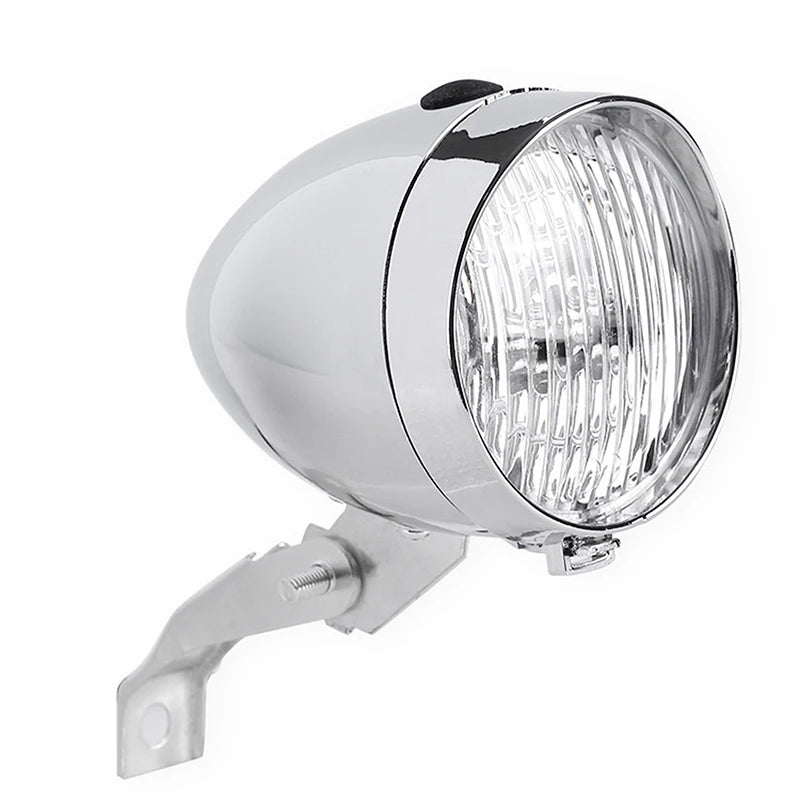 Classical Retro Bicycle Headlight Without Battery ABS Shell 3 LED Qme