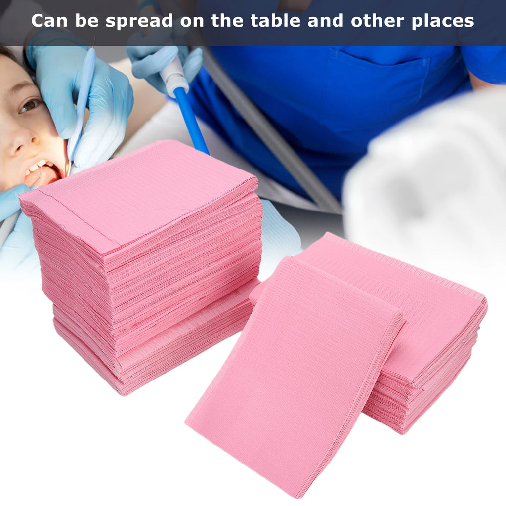 125pcs / bag Tattoo Piercing Table Mat Waterproof Disposable Tattoo Table Mat Bib Accessory Dental Bib Tattoo Piercing Table Mat Qme