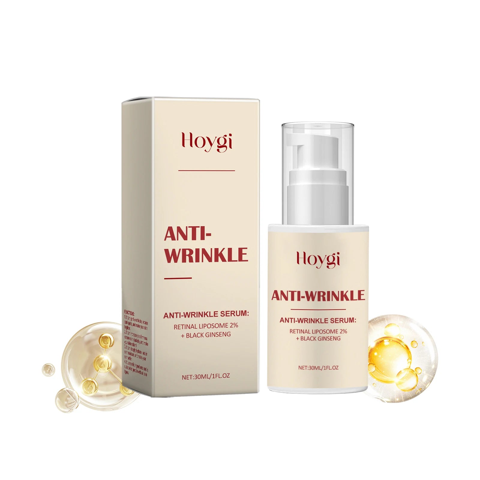 Seoul 1988 2% Retinal Faded Wrinkle Serum Ginseng Facial Essence Firm Shrink Pores Brightening Face Moisturizer Korean Skincare Qme 1pc