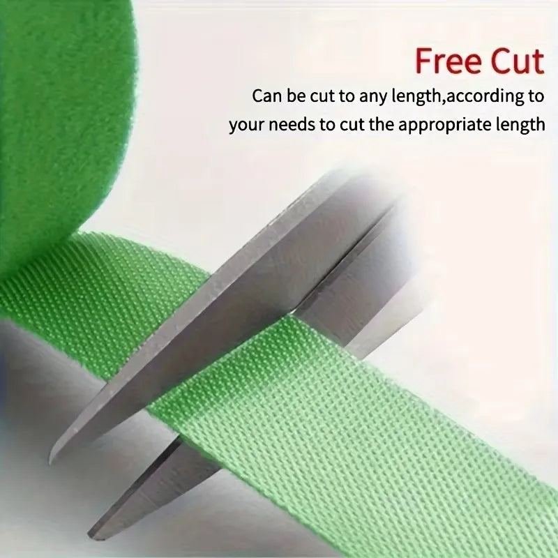 3 Rolls Green Garden Twine Plant Ties Nylon Plant Bandage Garden Hook Loop Bamboo Canl E Wrap Support Garden Accessories Qme