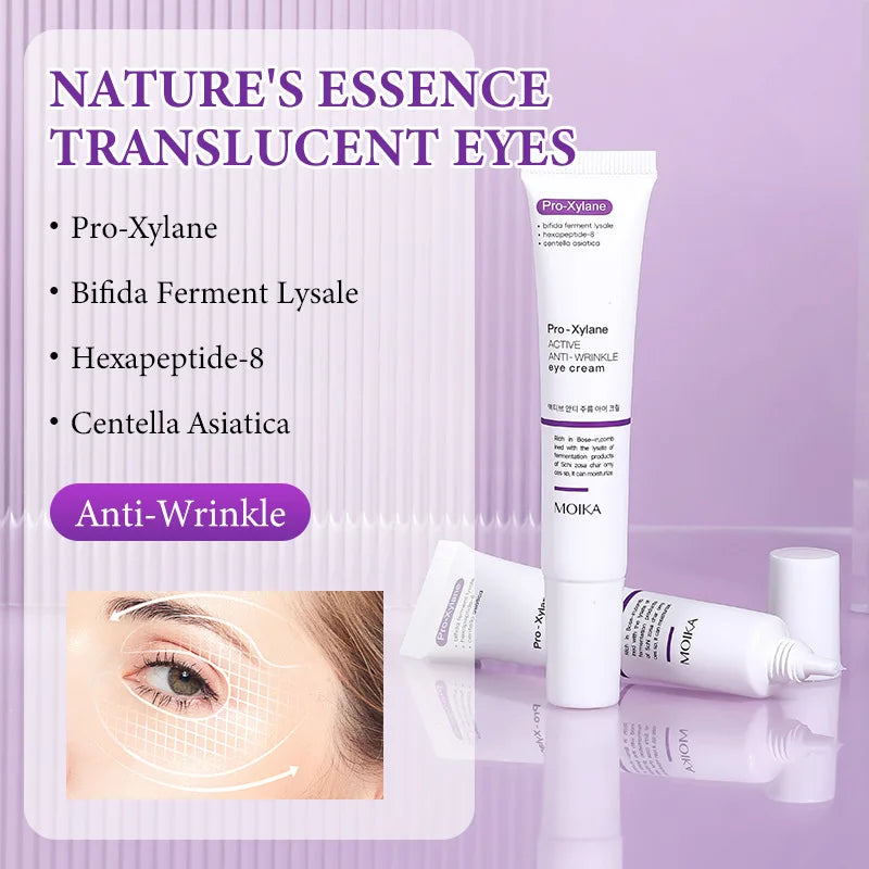 Instant Eye Bag Removal Cream Collagen Anti-Wrinkle Fade Fine Lines Firming Skin Anti Dark Circle Puffiness Brighten Eye Care Qme