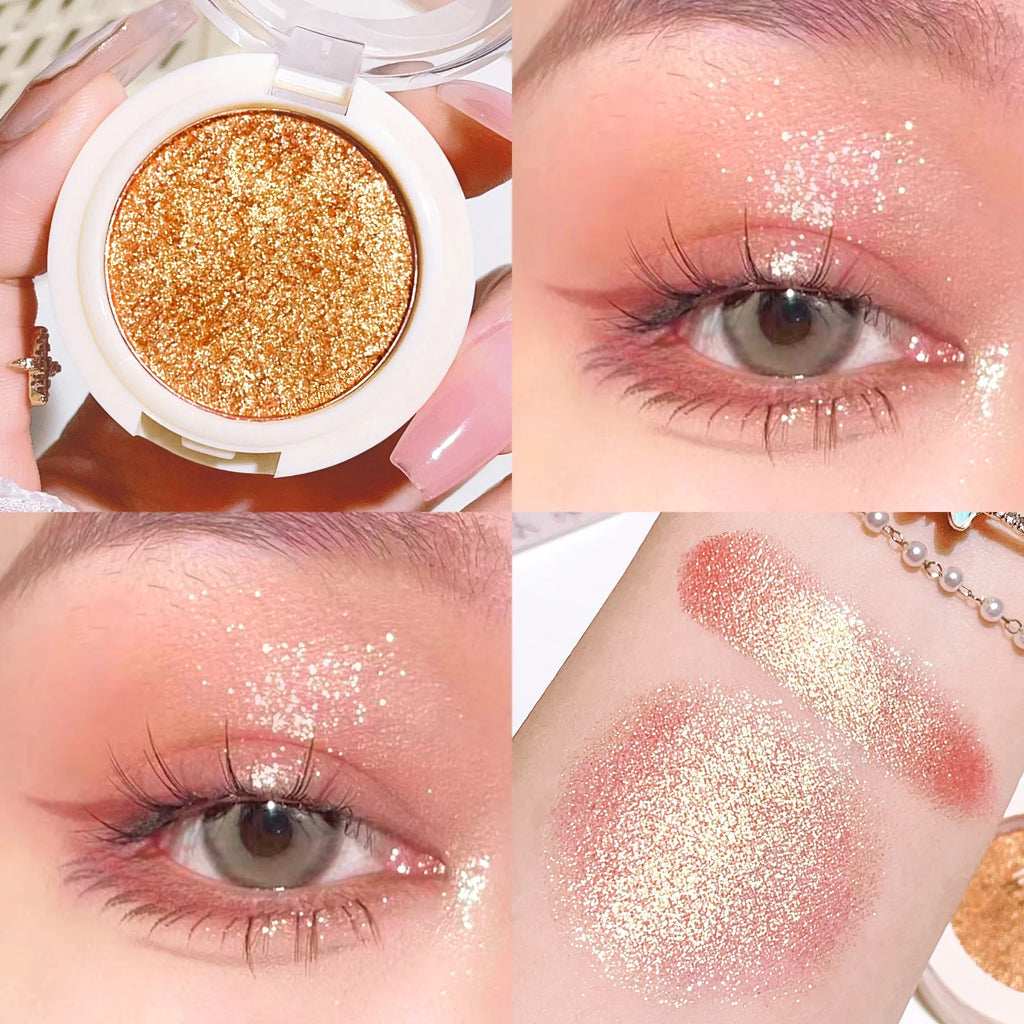 Single-color Eyeshadow Matte Shimmer High-pigment Brightening Qme 07