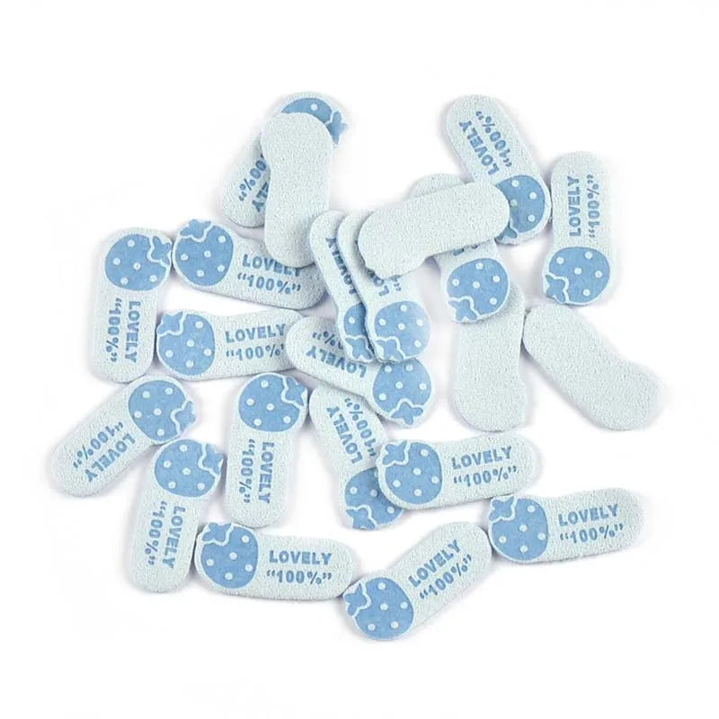 30Pcs 13.5x29mm Lovely Strawberry Pattern Embossed Labels For Sewing Accessories Kids DIY Clothes Handmade Crafts Garment Tags Qme 9