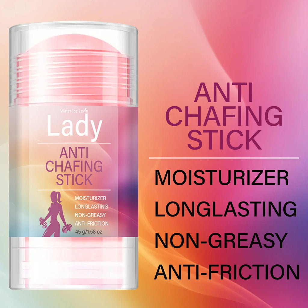 Non-Greasy Anti-Friction Stick for Ladies, Moisturizing Anti Chafing Skin Care Qme
