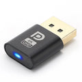 4K Displayport Dummy Plug - DP Virtual Display Adapter - EDID Headless Emulator - Ghost Plug for PC - Desktop Accessories Qme black