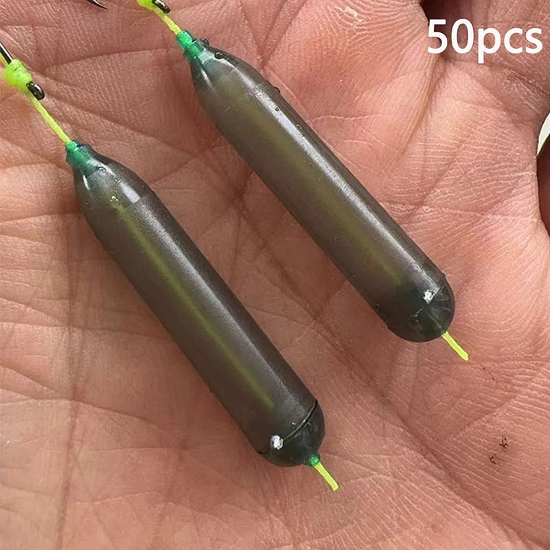 20 Fly Fishing Float Tube Strike Indicators EVA Bobbers Floating Tear Qme 50pcs