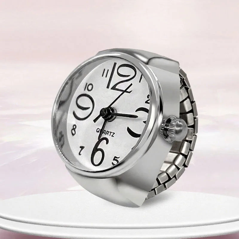 Personalized men's and women's finger watches hot selling couple ring watches Korean version fashion Qme 1