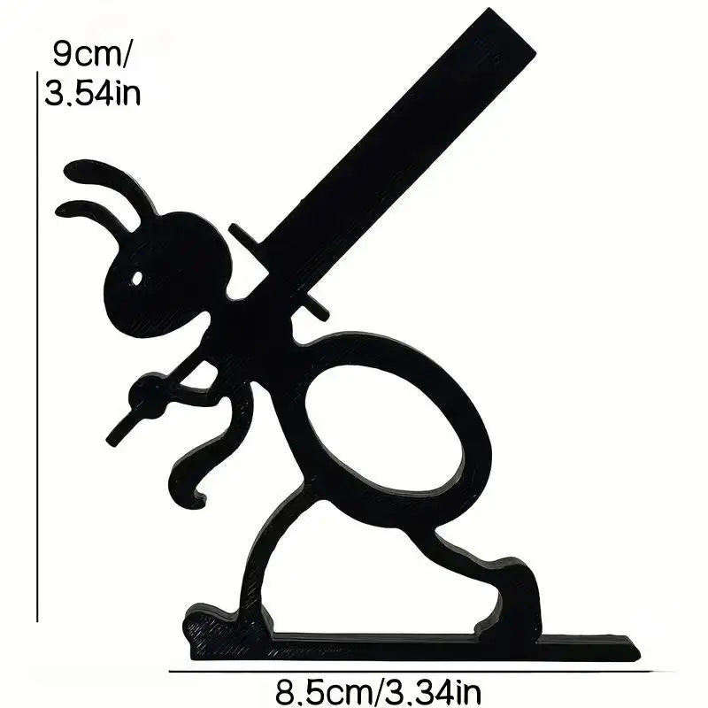 3D Printed Cute Simple Ant Tissue Holder Figurines Home Desktop Paper Bracket Decoration Creative Ornaments For Holiday Gift Qme A1