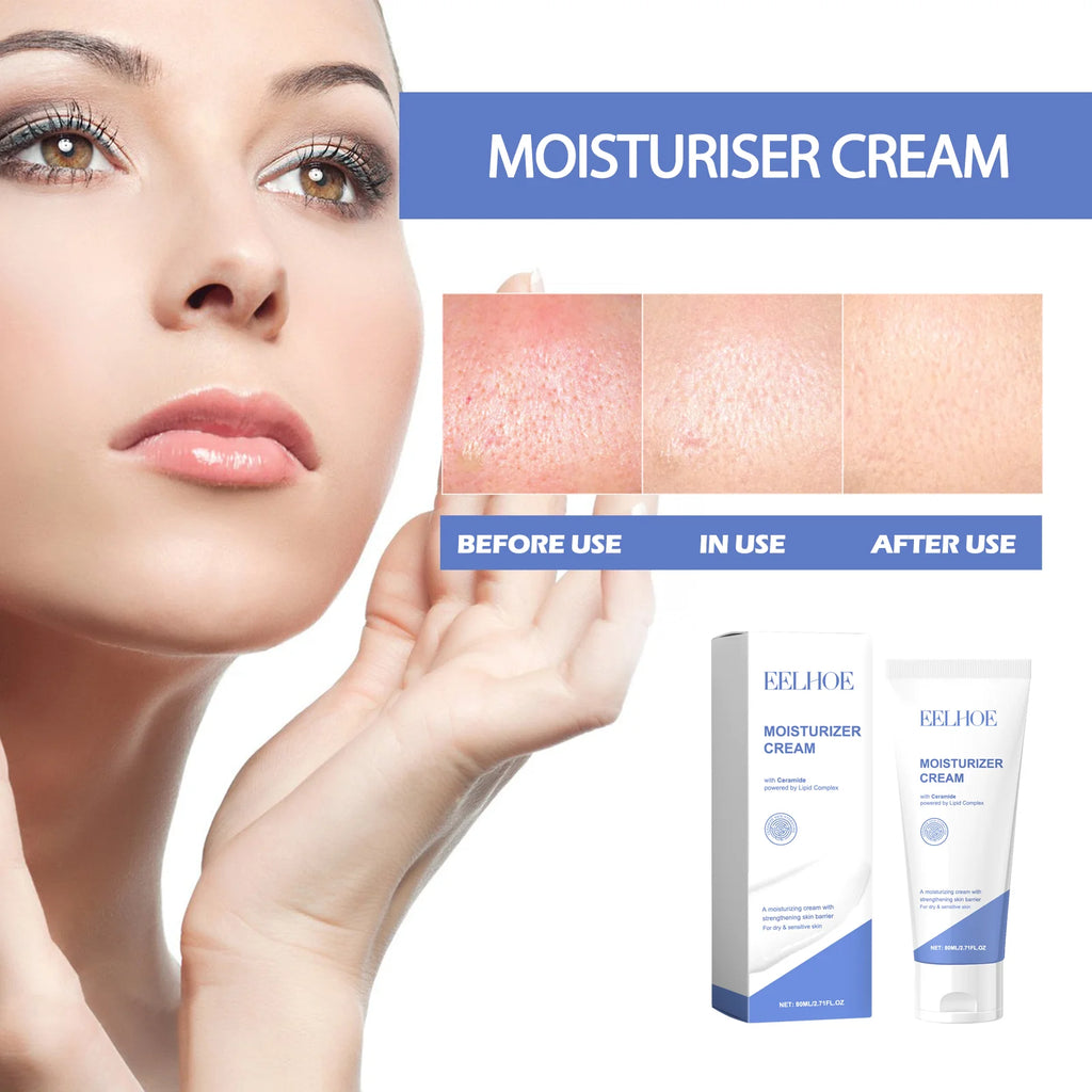 Ceramide Face Cream Skin Barrier Repair Moisturizing Firming Anti-Aging Deep Nourishing Face Body Moisturizer for Dry Skin Qme