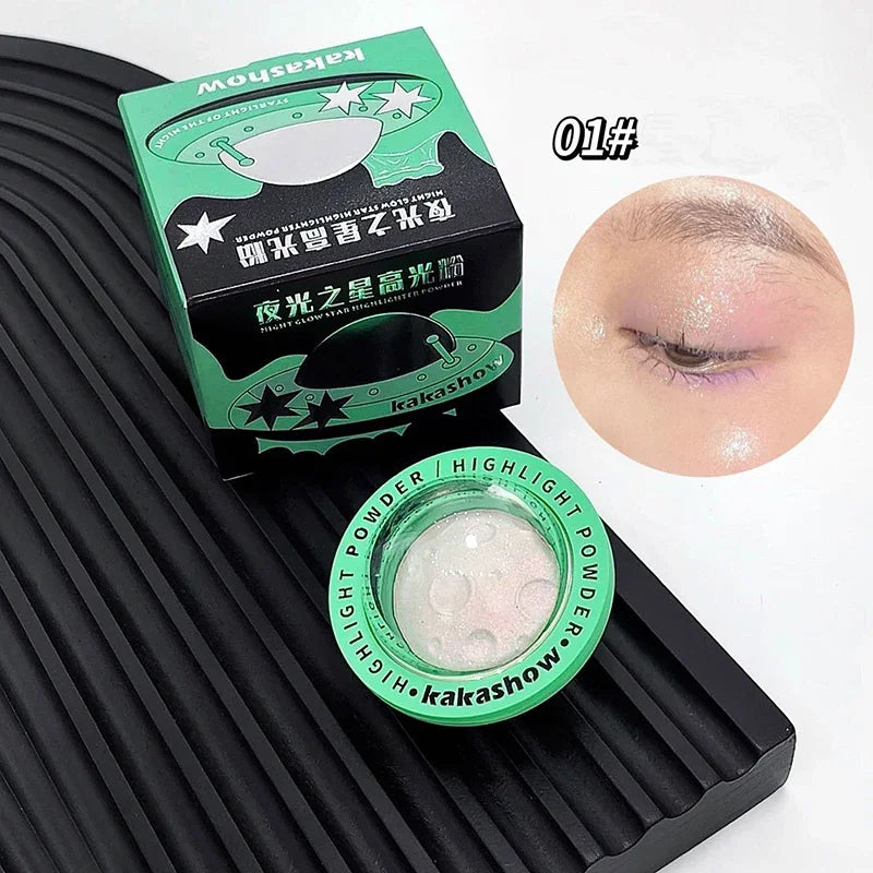 Planet Space Highlighter Powder Brighten Fairy Adas Shimmer Water Qme 1
