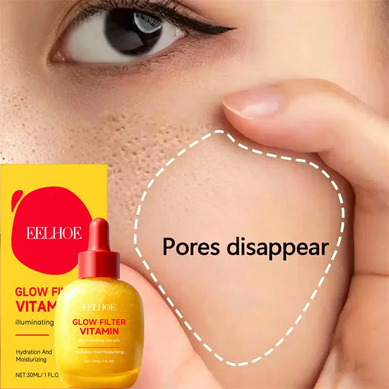 Vitamin C Serum Strengthens Skin Barrier Brightening Face Essence Deep Hydrating Nourishing Anti-Dryness Korean Facial Skincare Qme 1pc
