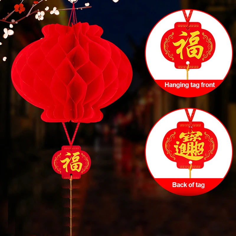 Lantern Hang Pendant Waterproof Festival Lanterns Decoration 2023 Qme