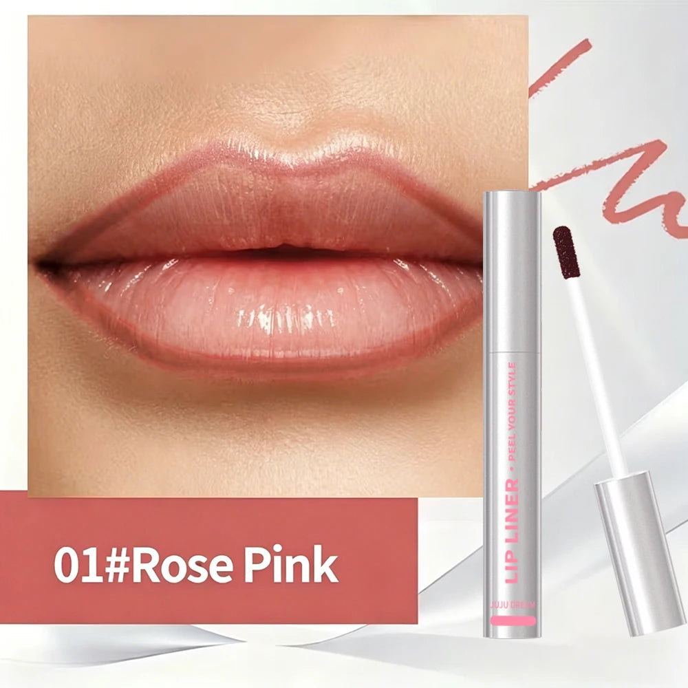 24 Hours Long Lasting Peel Off Lip Tint Waterproof Stain Tattoo Gloss Qme Signature Shade 2g
