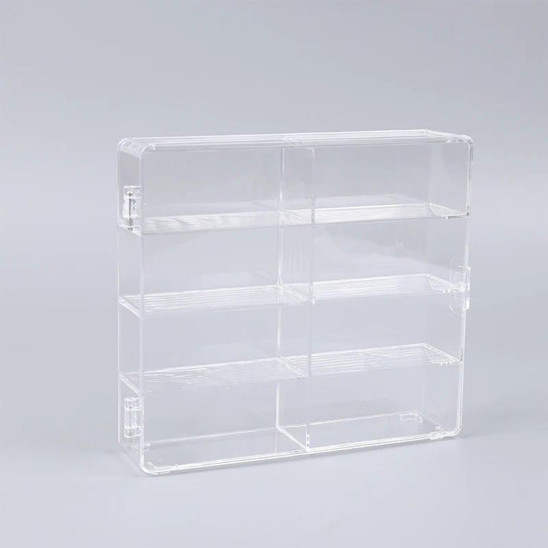 1 64 Scale Car Model Storage Box 8 Slot Clear Display Shelf Toy Qme