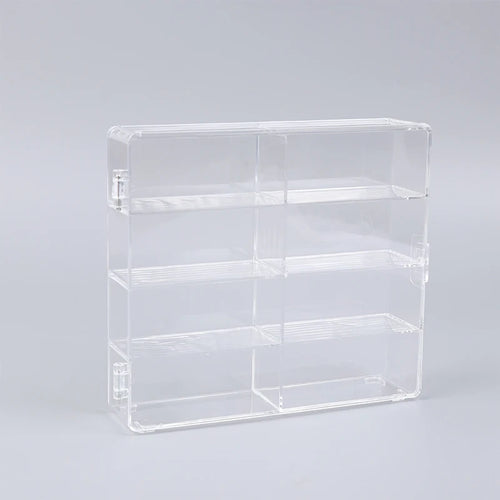 1 64 Scale Car Model Storage Box 8 Slot Clear Display Shelf Toy Qme