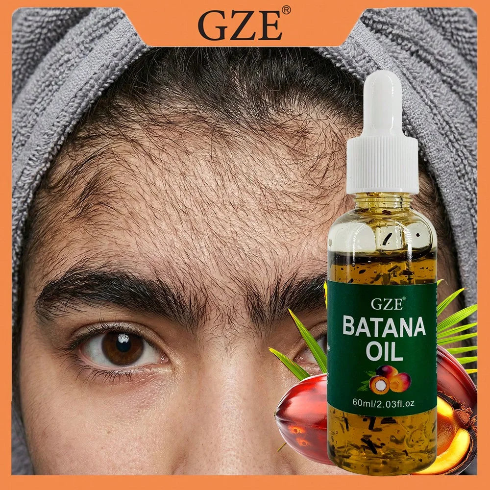 GZE Batana Oil for Stronger Hair - Eliminates Split Ends, Enhances Radiance & Nourishment for All Hair Types Qme GZE460