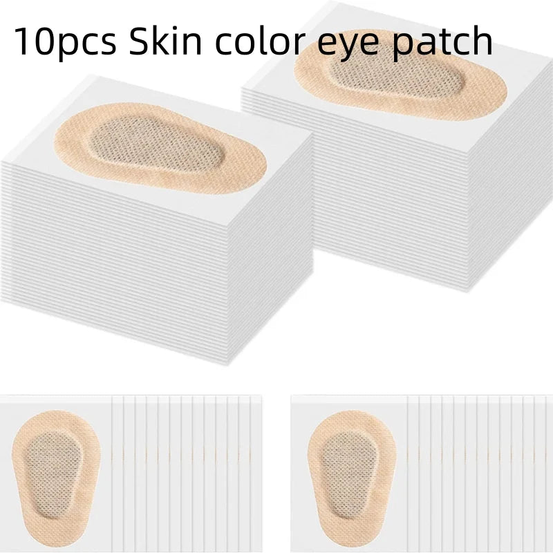 10/30/50/100pcs Cute Adhesive Eye Patches Shading Strabismus Children Correction Protect Eyesight Sterile Eye Pad Qme 10pcs skin