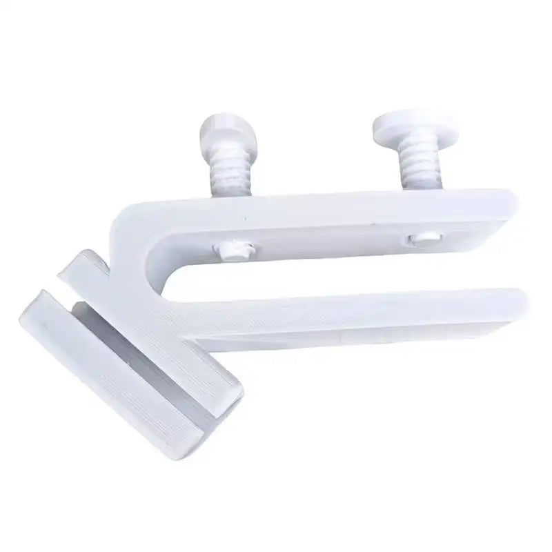 1PC Adjustable Plastic Water Pipe Clamp Curved Design Multifunctional Heavy Duty Hose Holder Easy Install Mounting Clip Qme A2