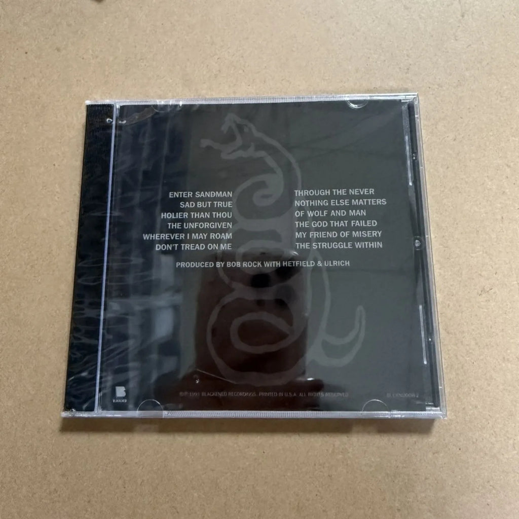 Classic Thrash Metal Jewel Case CD Set, Heavy Distorted Guitar Tracks for Audiophile Dynamic Test & The Snake Metal Collection Qme The Snake