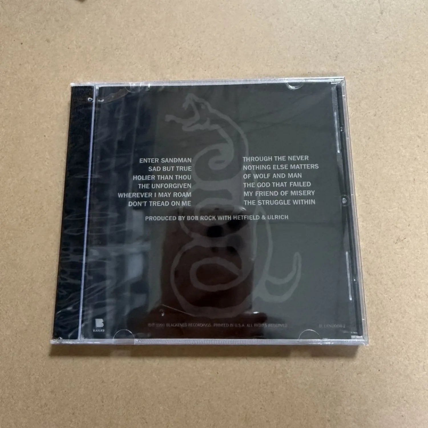 Classic Thrash Metal Jewel Case CD Set, Heavy Distorted Guitar Tracks for Audiophile Dynamic Test & The Snake Metal Collection Qme The Snake