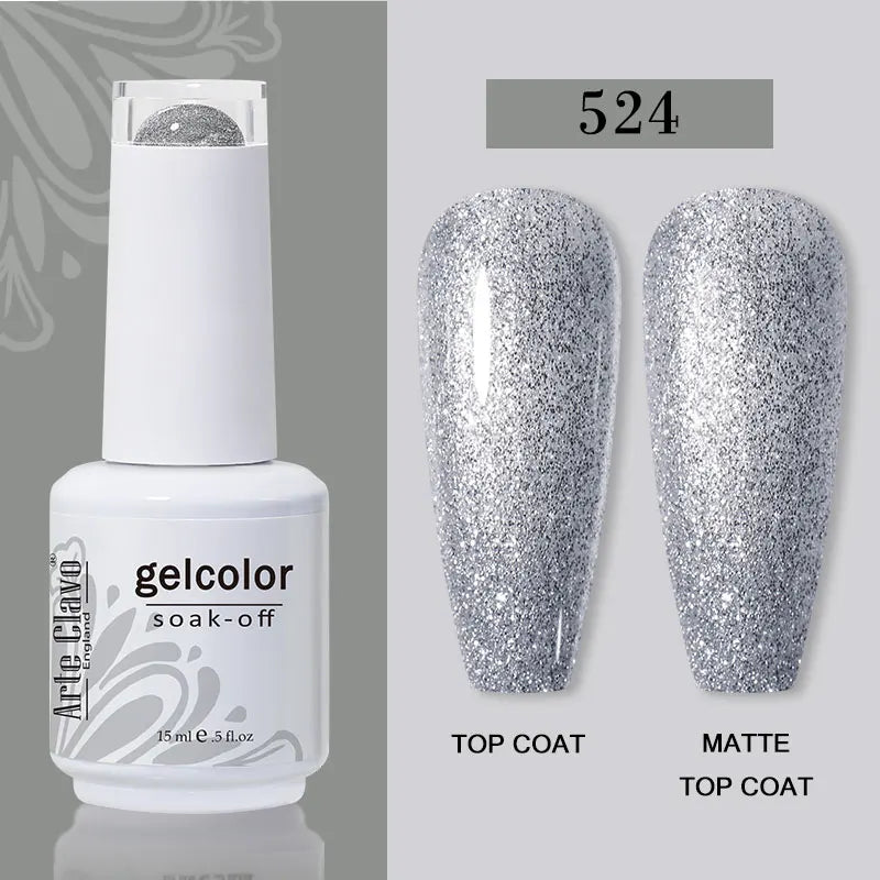Arte Clavo Red Series Nail Polish Party Colors Gel Varnishes All