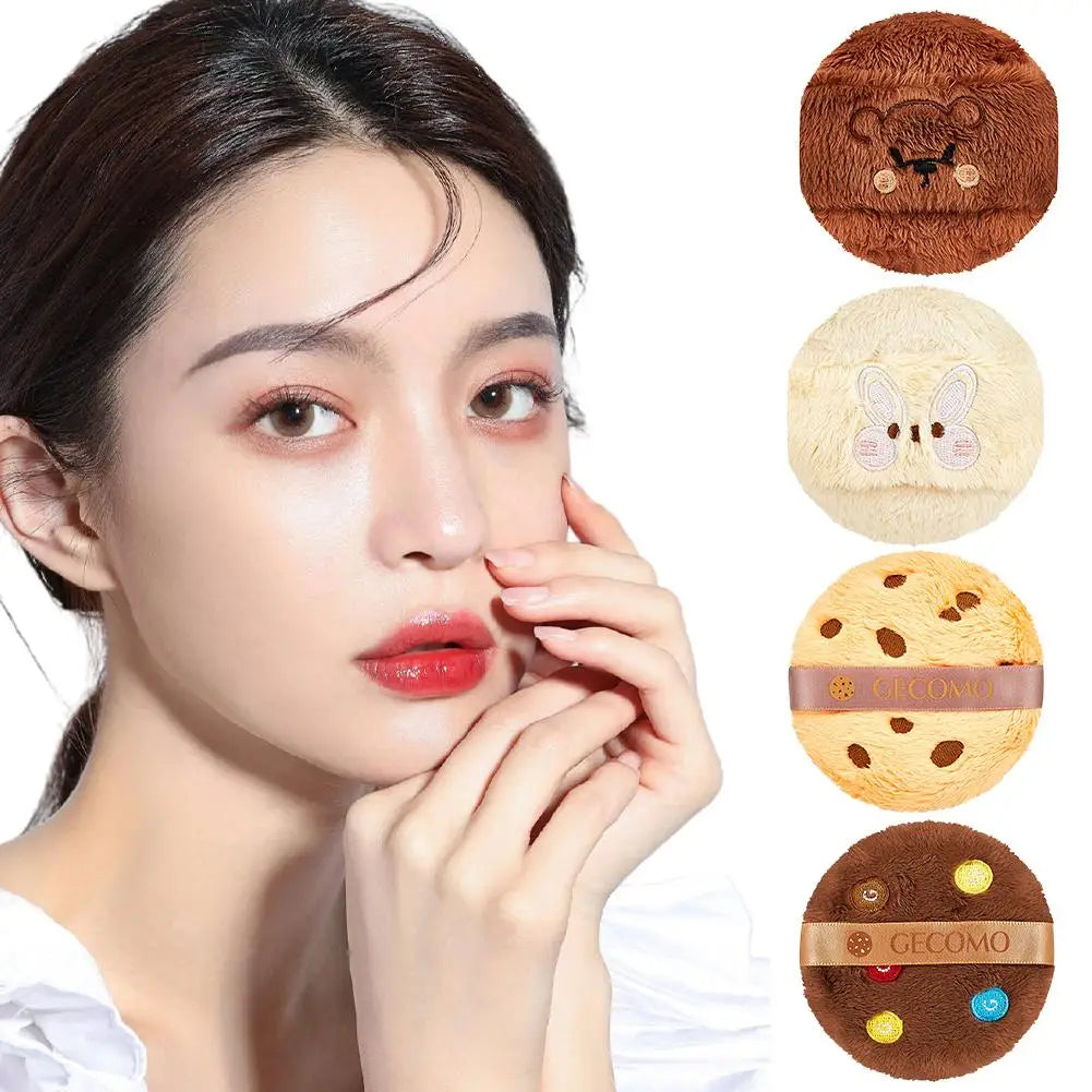 Little Bear Makeup Puff Facial Powder Sponge Soft Velvet Make-Up Shape Foundation Tool Puff Cosmetics Beauty Sponge Mixer C B2A7 Qme