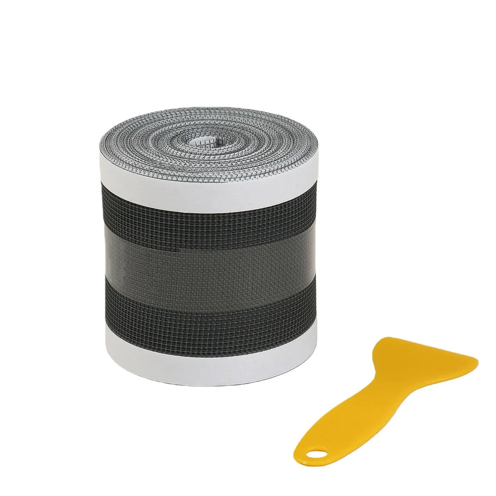 10cm Insect-Resistant Window Screen Repair Patch Fly Screen Window Net Hole Repair Disposable Drain Cover Roll Drain Filter Net Qme 1 Roll 10M 100mm