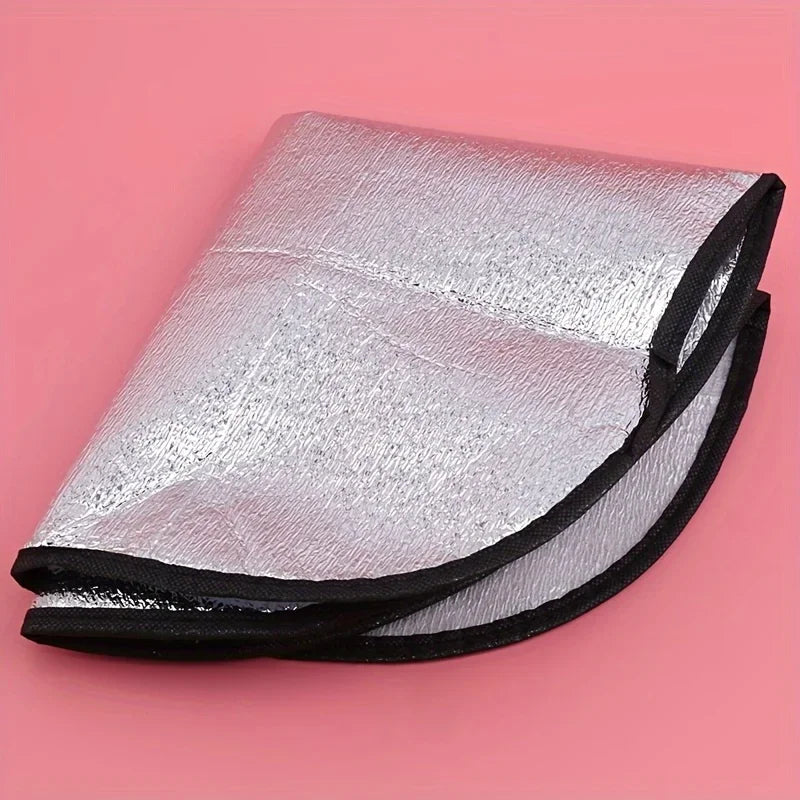 Keep Your Car Cool & Protected - Steering Wheel Sun Shade Cover Fits All SUVs, Trucks & Cars Qme