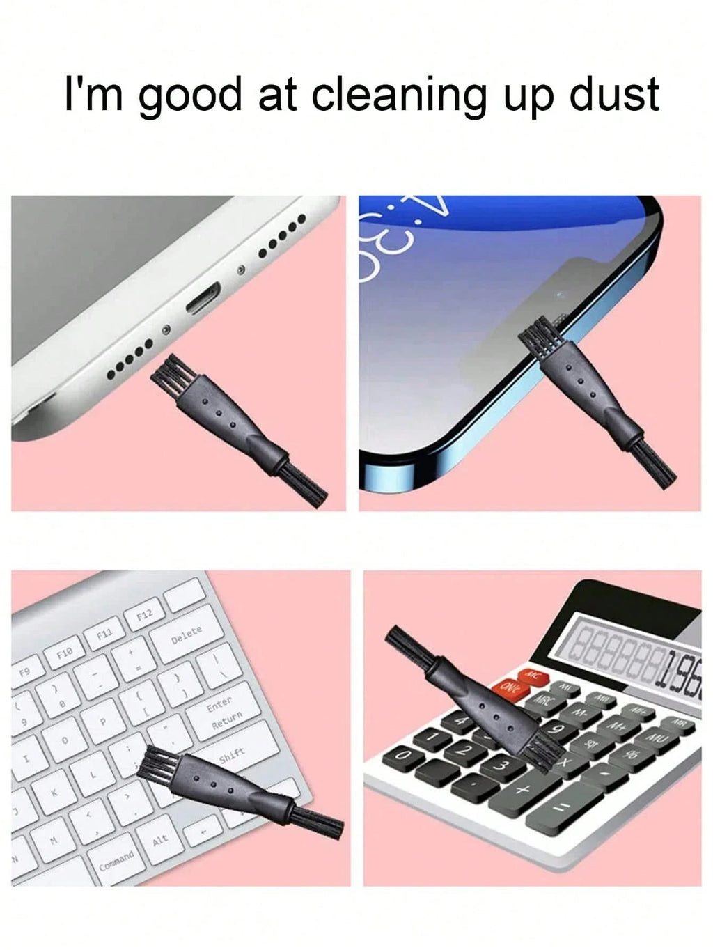 8-piece Mobile Phone Charging Port Cleaning Brush Dust Net Speaker Qme