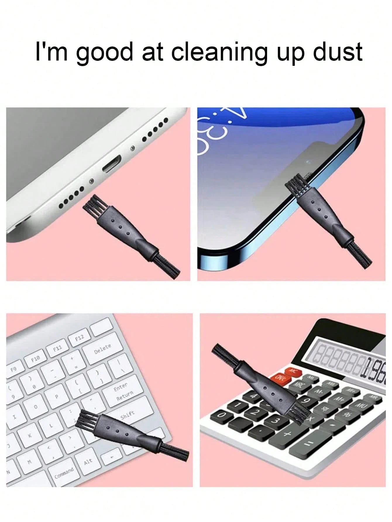 8-piece Mobile Phone Charging Port Cleaning Brush Dust Net Speaker Qme