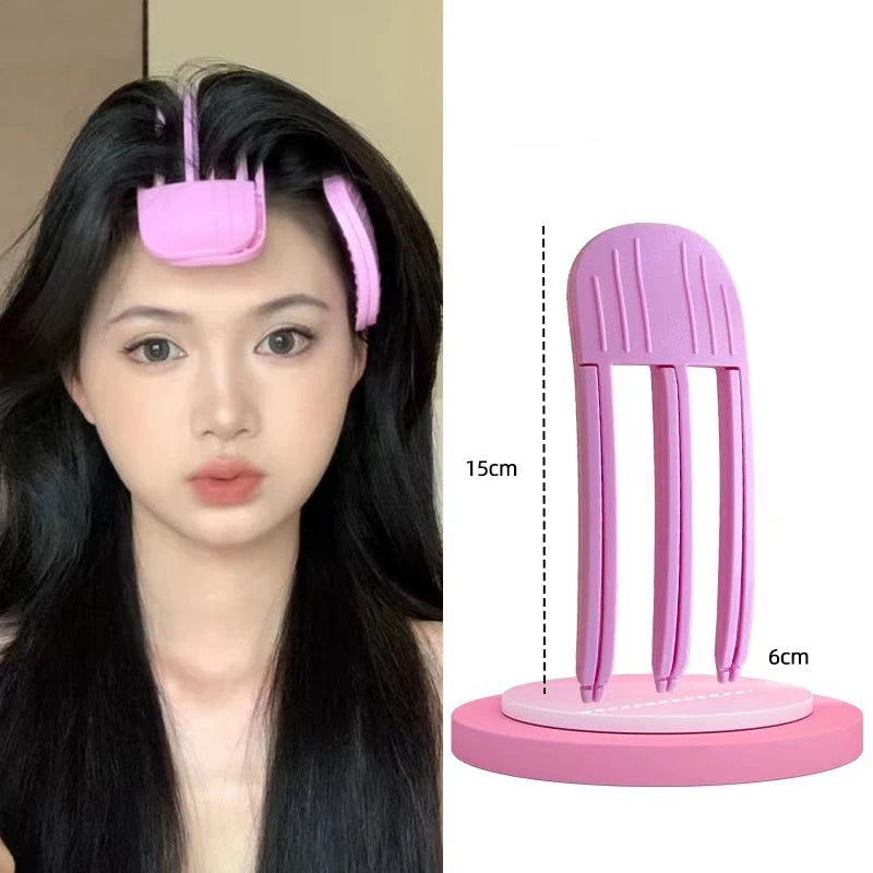 Fluffy Hairpin Curling Bangs Clips Hair Roots Volumizing Women Fixed Qme Dp Pk Three Tooth China Mainland