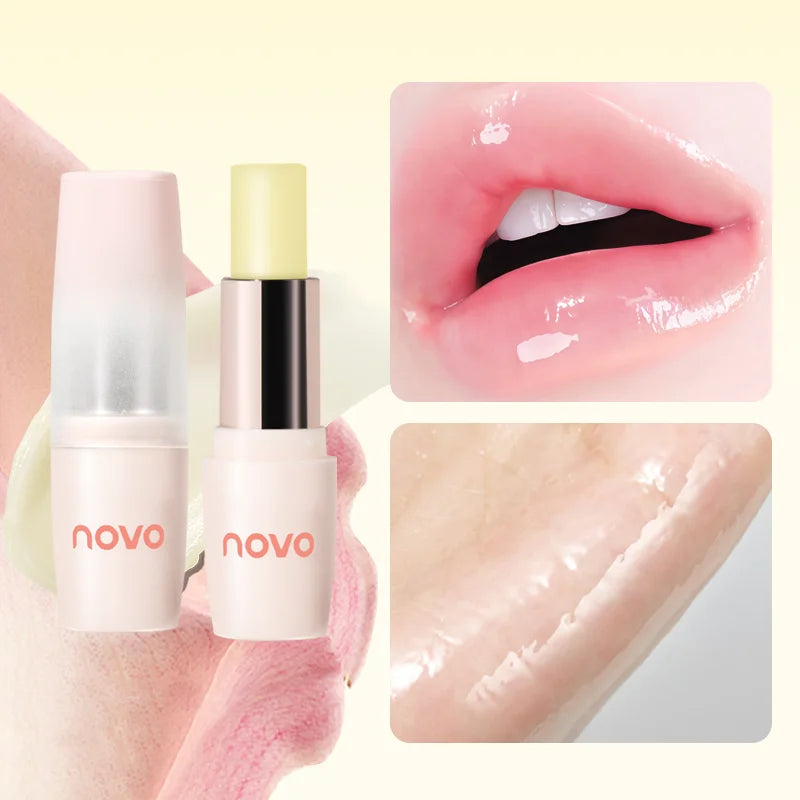 Vitamin E Lip Balm-Floral Flavored, Beeswax With Squalane Lip Care, Long-Lasting Effect, Non-Sticky, Soothing & Nourishing Qme 1pc