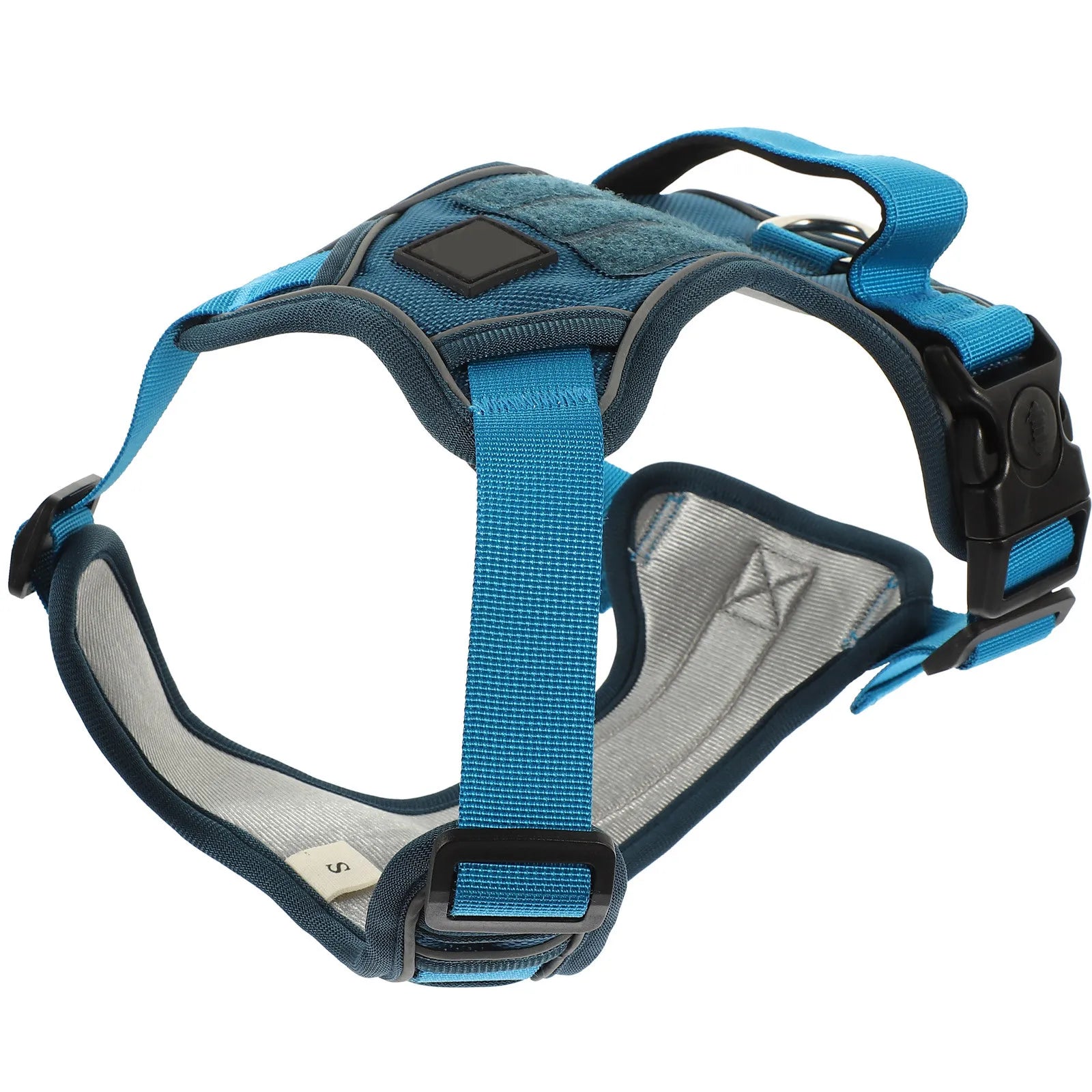 Dog Harness Pet Dog Vest Adjustable Portable Puppy Harness for Small Dogs Thickened Buckle Wear-Resistant Oxford Material Snug Qme Default Title