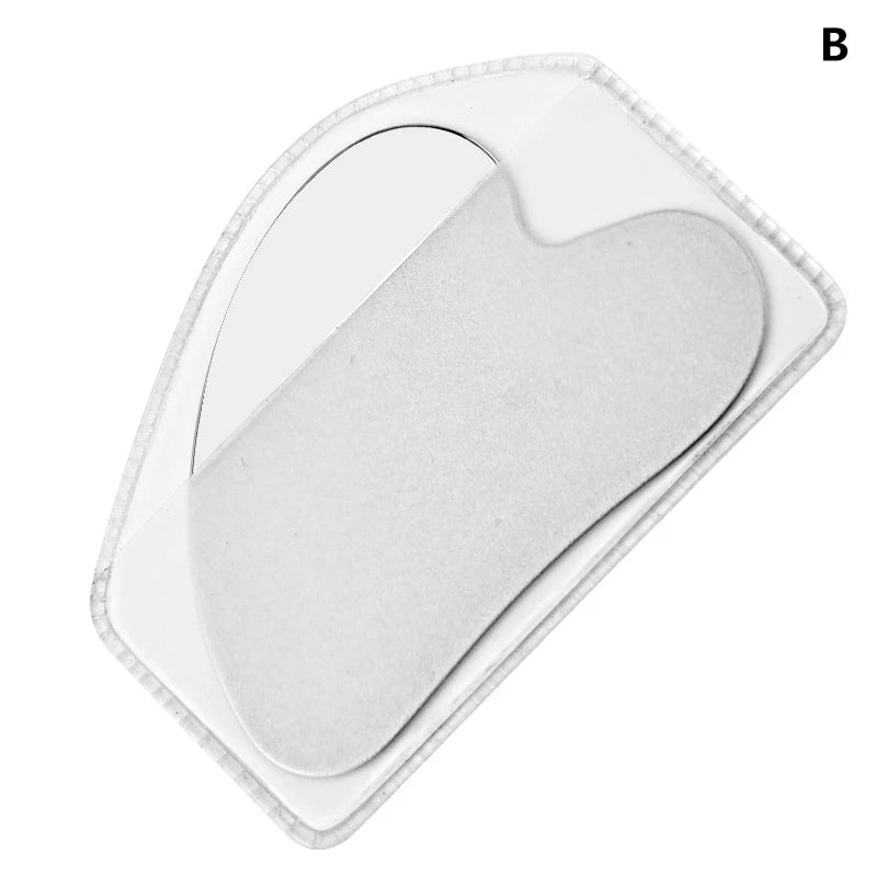 Stainless Steel Hair Follicle Cleansing Blackhead Scraper Gua Sha Qme B
