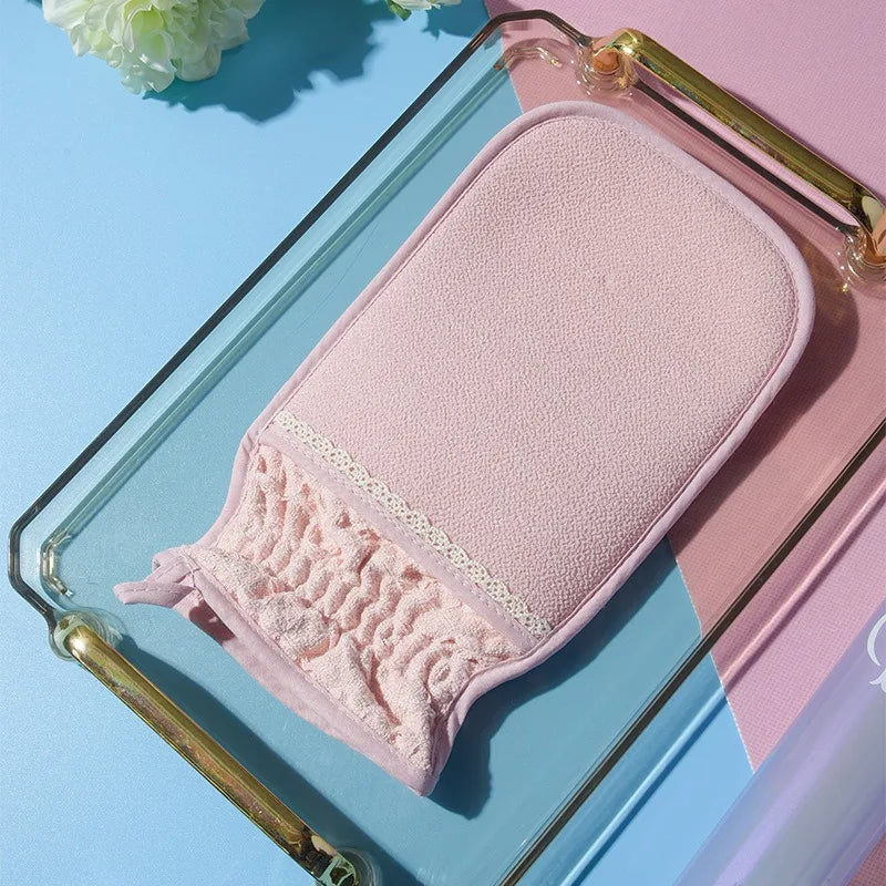 Body Cleaning Washcloth Bathroom Shower Ball Back Scrubber Qme