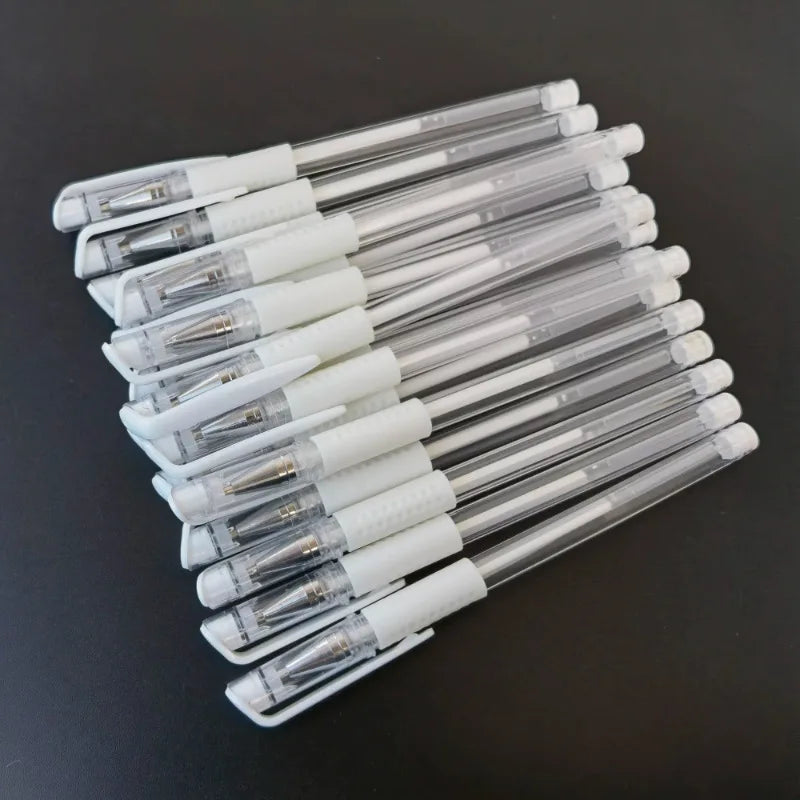 White Surgical Skin Marker Pen for Permanent Makeup Eyebrow Scribe Waterproof Marker Brow Pencil Tattoo Accessories Supplies Qme