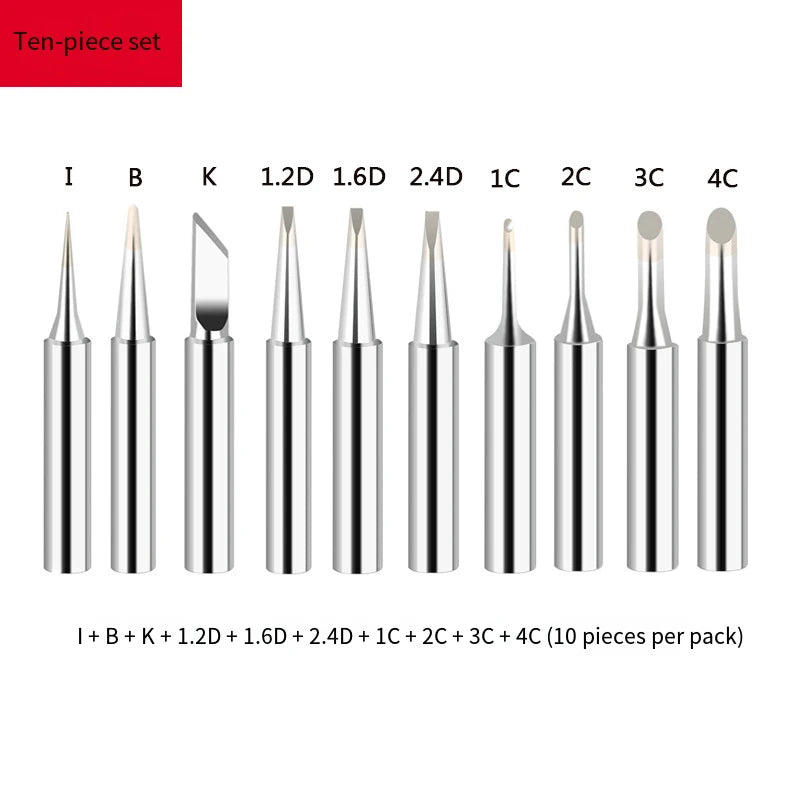 Soldering Iron Tips 900M Lead-free Solder Tip Replaceable Welding Qme