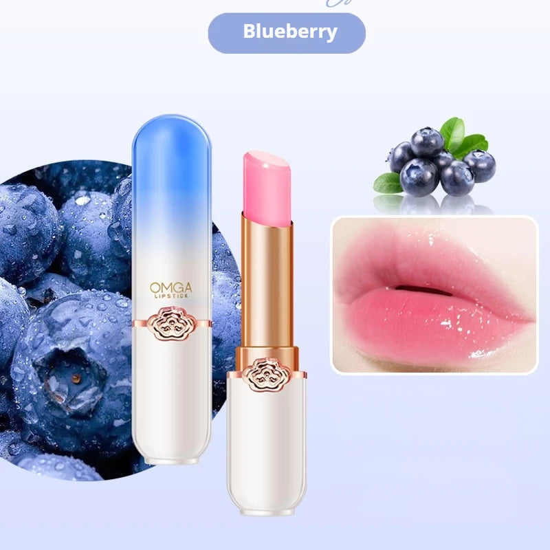 Changing Lipstick Moisturizing Dull Non Stick Greasy Suitable All Qme Blueberry