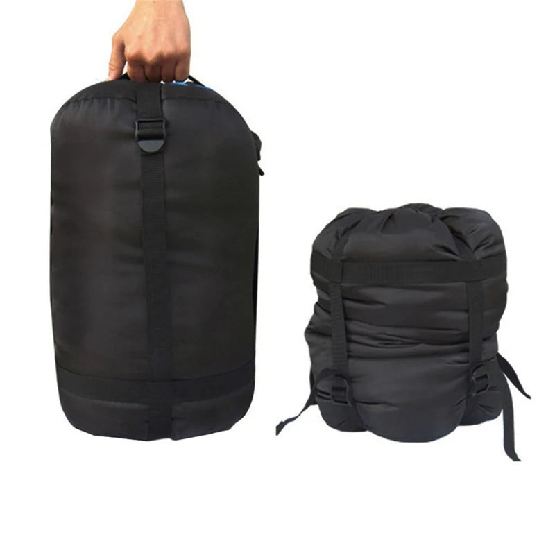 Outdoor Waterproof Compression Sleeping Bag Sport Cover Stuff Sack Qme
