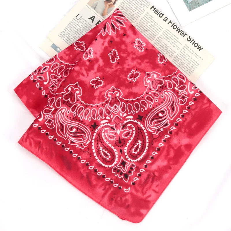 Fashion Unisex Men Women Bandana Hairband Cowboy Mens Biker Sports Qme A4